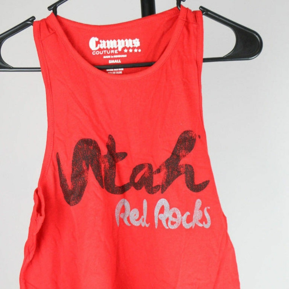 Utah Utes Women's Racer Back Tank Top (Red)